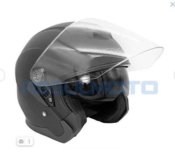 Шлем KIOSHI 526 открытый (Серый матовый)