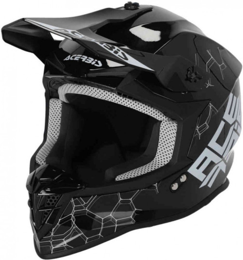 Шлем кроссовый Acerbis LINEAR 22-06 (Черный)