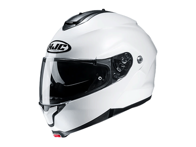 Мотошлем HJC C91N PEARL WHITE 